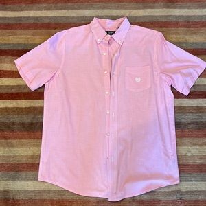 Chaps L short sleeve button down shirt